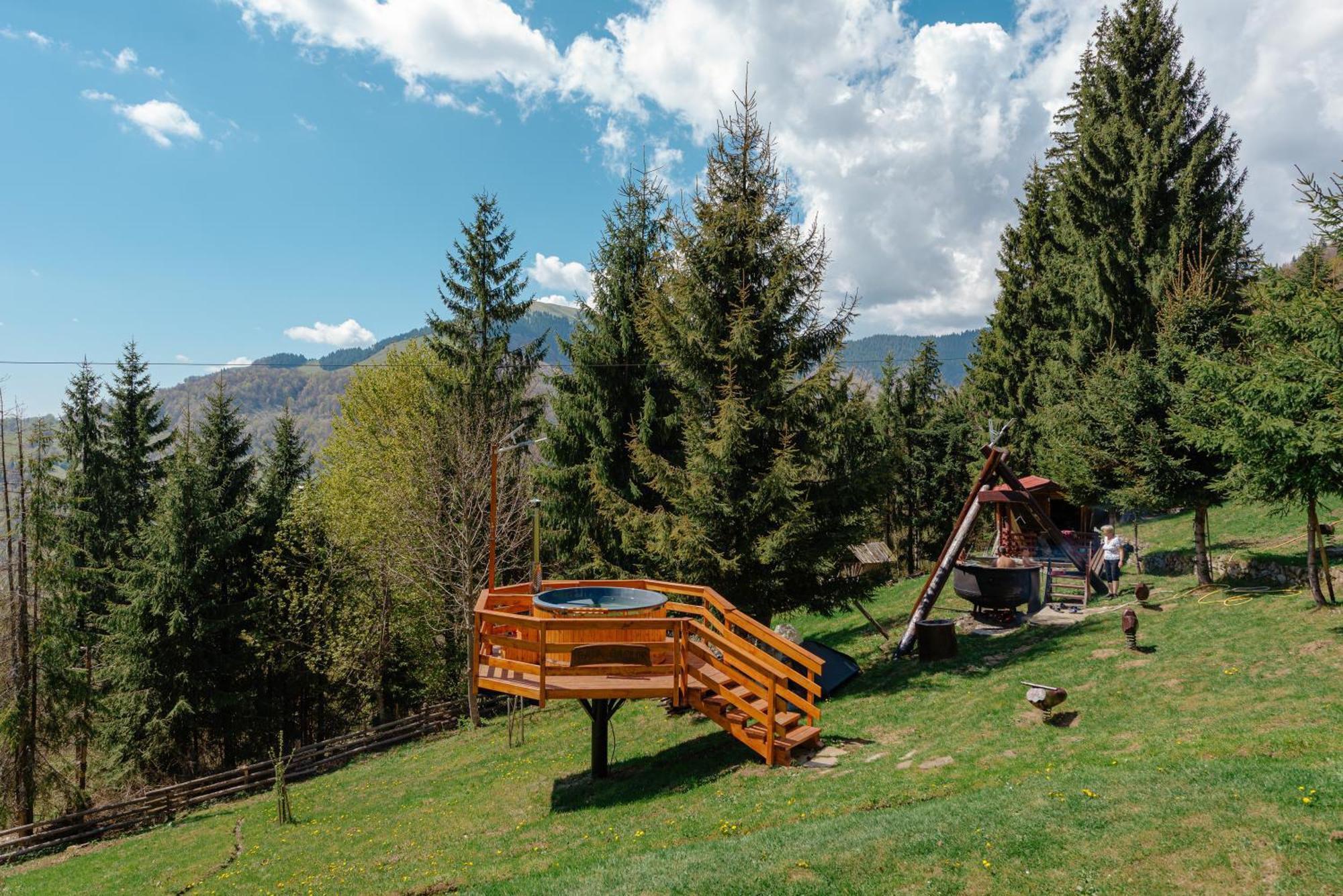 Отель Complex Turistic Alpina Blazna Sant Экстерьер фото