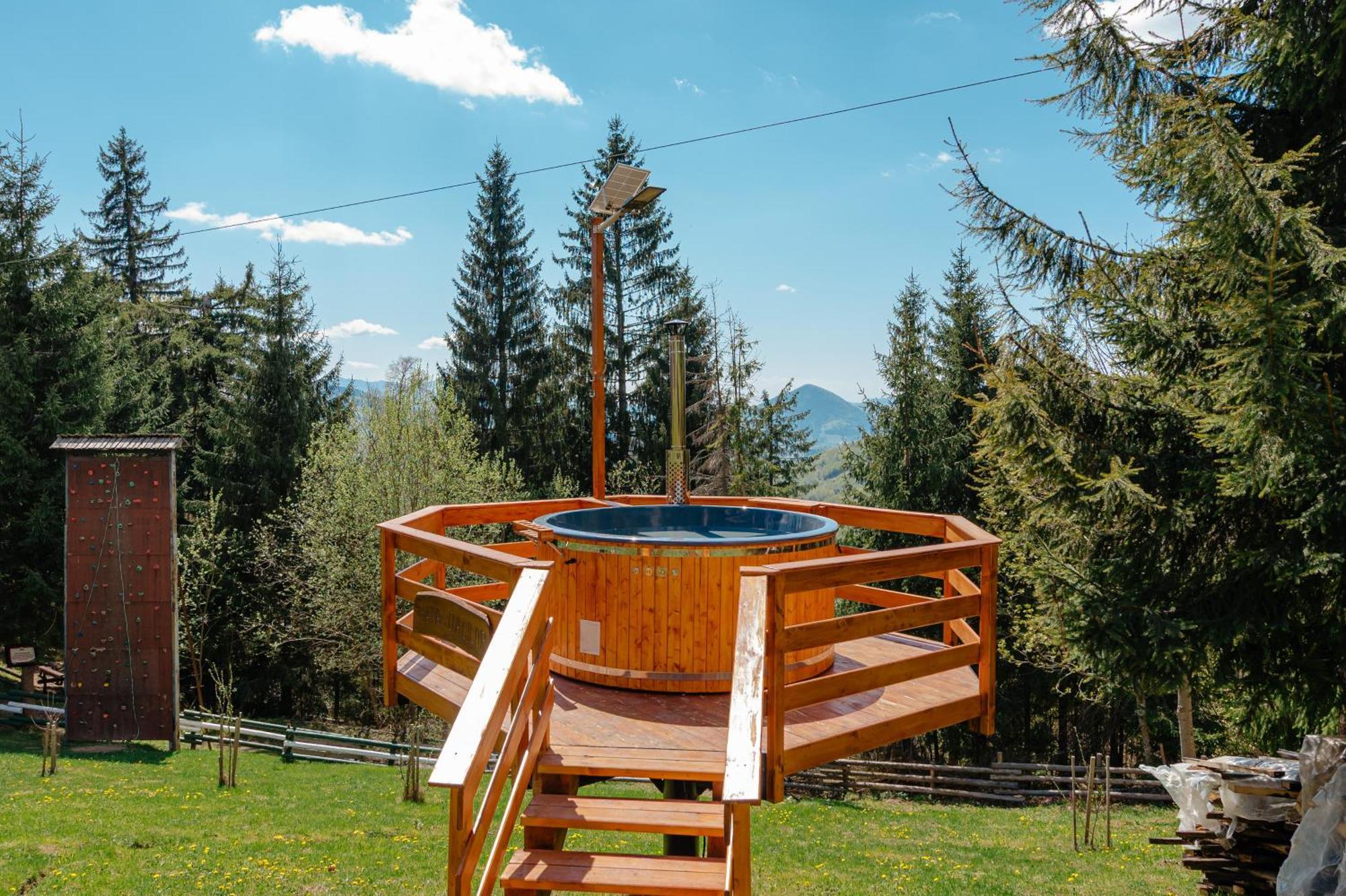 Отель Complex Turistic Alpina Blazna Sant Экстерьер фото